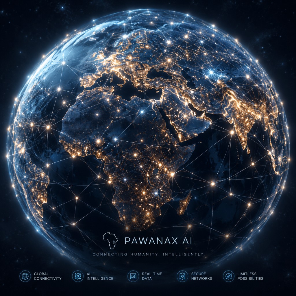 Pawanax global health and remittance network visualization